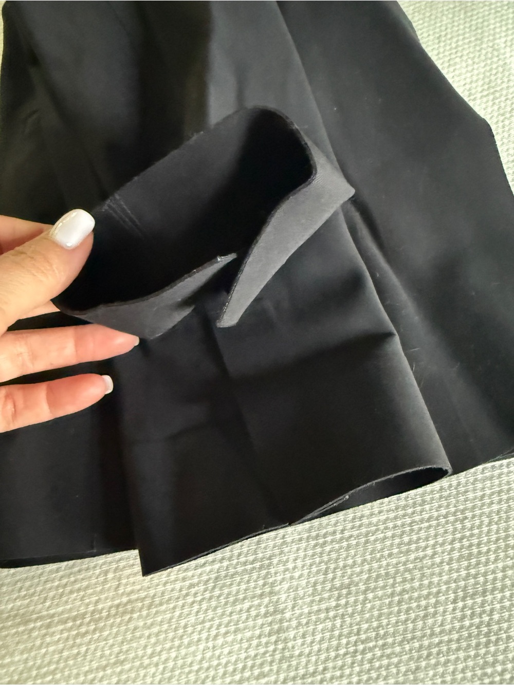 Athleta Black Open-Front Blazer, sz 8 - Picture 13 of 13